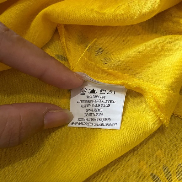 Yellow floral sundress - Picture 5 of 6